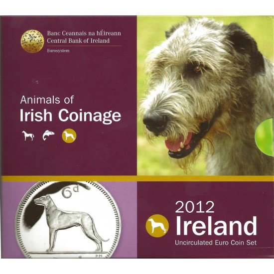 Monedas Euros Irlanda Cartera 2012 Monedas Euros Irlanda Cartera 2012