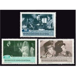 Guinea Ecuatorial 153/55 1992 Homenaje al Cine MNH