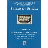 Catálogo Edifil Especializado Sellos España Dependencias Africanas Tomo VIII (I) Ed. 2018 Catálogo Edifil Especializado Sellos España Dependencias Africanas Tomo VIII (I) Ed. 2018