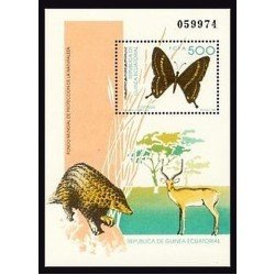 Guinea Ecuatorial 158 1992 Naturaleza HB MNH