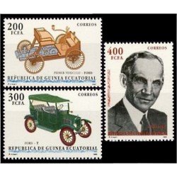 Guinea Ecuatorial 171/73 1993 Homenaje a Henry Ford MNH
