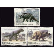 Guinea Ecuatorial 182/84 1994 Fauna Prehistórica MNH Guinea Ecuatorial 182/84 1994 Fauna Prehistórica MNH