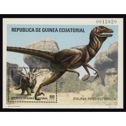 Guinea Ecuatorial 185 1994 Fauna Prehistórica HB Dinosaurio Dinosaur MNH