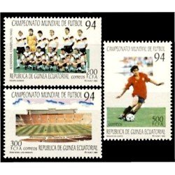 Guinea Ecuatorial 186/88 1994 Fútbol Mundial 94 MNH