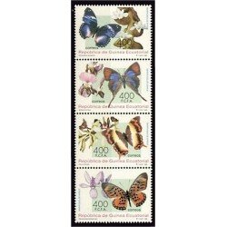 Guinea Ecuatorial 199/02 1995 Mariposas Butterflies MNH
