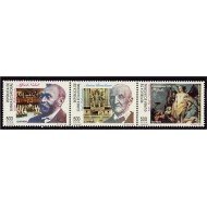Guinea Ecuatorial 214/16 1996 Efemérides Nobel Bruckner Tiépolo MNH Guinea Ecuatorial 214/16 1996 Efemérides Nobel Bruckner Tiépolo MNH