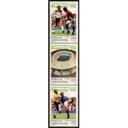 Guinea Ecuatorial 241/43 1997 Fútbol Mundial 98 MNH Guinea Ecuatorial 241/43 1997 Fútbol Mundial 98 MNH