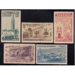 Tanger  Beneficencia B- 1/5 1937 Vista Landscapes MNH 