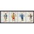 Guinea Ecuatorial 248/51 1998 Uniformes militares MNH