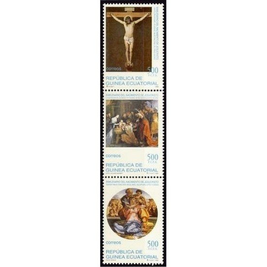 Guinea Ecuatorial 252/54 1999 Bimilenario del Nacimiento Jesús MNH