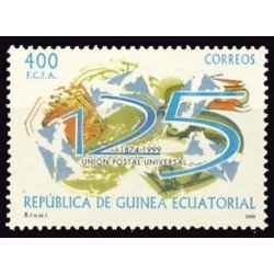 Guinea Ecuatorial 275 2001 125º Aniversario de la Unión Postal Universal MNH