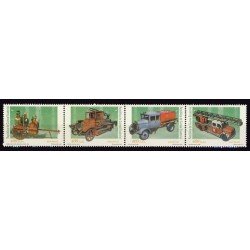Guinea Ecuatorial 280/83 2001 Vehículos de bomberos MNH