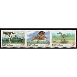 Guinea Ecuatorial 284/86 2002 Fauna prehistórica MNH