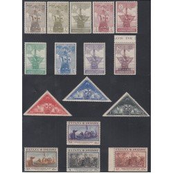 España Spain 531/46 1930 Colon Columbus Barco Boat MNH