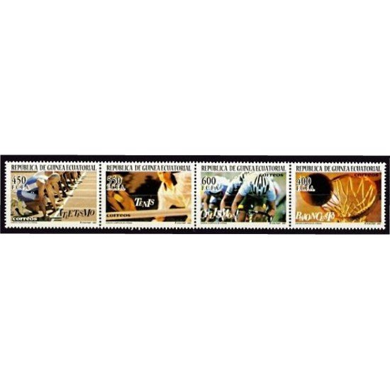 Guinea Ecuatorial 337/40 2004 Juegos Olímpicos Atenas 2000 MNH