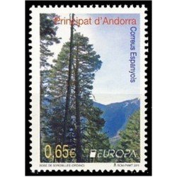 Andorra Española 383  2011 Europa Bosques Naturaleza Ordino MNH 