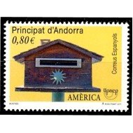 Andorra Española 389  2011 América - UPAEP Buzón del SXIX MNH 