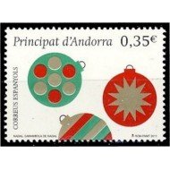 Andorra Española 390 2011 Carambola de Navidad MNH 