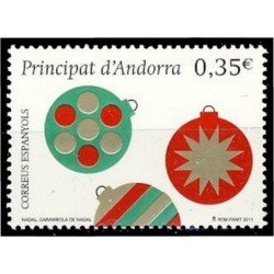 Andorra Española 390 2011 Carambola de Navidad MNH 