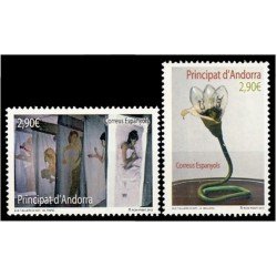 Andorra Española 396/97  2012  Los Talleres del Arte MNH 