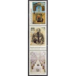 Guinea Ecuatorial 353/55  2005 Centenario del Nacimiento de Salvador Dalí