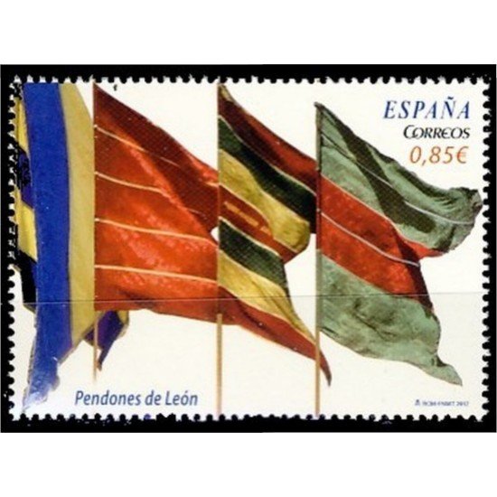 España Spain 4728 2012 Pendones de León MNH España Spain 4728 2012 Pendones de León MNH