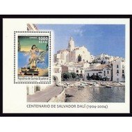 Guinea Ecuatorial 356 2005 Centenario del Nacimiento de Salvador Dalí HB Guinea Ecuatorial 356 2005 Centenario del Nacimiento de Salvador Dalí HB