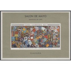 Cuba HB 29 1967 Salón de Mayo MNH Cuba HB 29 1967 Salón de Mayo MNH