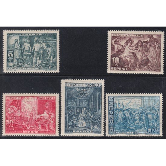 España Spain Beneficencia SH 34 Huérfanos correos 1939 Velázquez MNH España Spain Beneficencia SH 34 Huérfanos correos 1939 Velázquez MNH