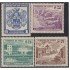 Chile 234/37 1953 IV Centenario de la Fundación de Valdivia MNH