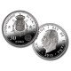 España Spain 2013 30 euros  75º Aniversario SM Rey J.Carlos I Plata Ag