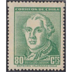 Chile 233 1953 Emisión en Honor a Mateo del Toro Zambrano MNH