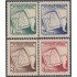 Chile 242/45 1953 Censo de la población MNH 