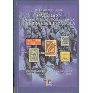 CATÁLOGO EDIFIL SELLOS LOCALES DE LA GUERRA CIVIL ESPAÑOLA TOMO V 1936 -1939