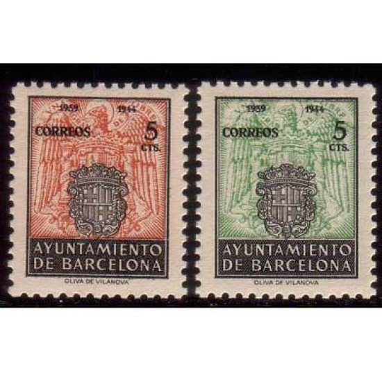 Barcelona  SH 60/61 1944 Aniversario Liberación MH 