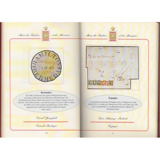 Monaco Catalogue 1997 Exposicón Rarezas del mundo Sellos Documentos filatélicos
