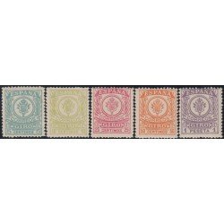 España Spain 1/5 1911 1920 Giro Postal Especializado Escudo de España MNH
