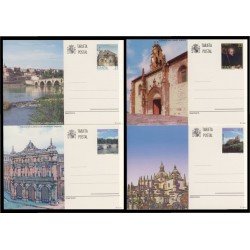 España Spain Entero Postal ( tarjeta ) 163/66 1997 Turismo Zamora Palencia Burgos Segovia