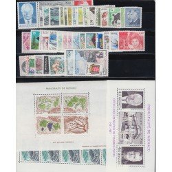 Monaco Año completo 1987 MNH