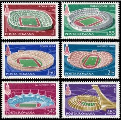 Rumanía Romania 3210/15 1979 Estadios Olímpicos Olympic stadiums Sports Rumanía Romania 3210/15 1979 Estadios Olímpicos Olympic stadiums Sports