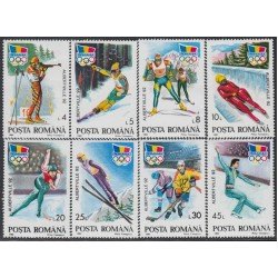 Rumanía Romania 3985A/85H 1992 JJOO Albertville Winter Olympics Deportes Sports Rumanía Romania 3985A/85H 1992 JJOO Albertville Winter Olympics Deportes Sports