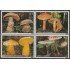 Guyana 2077/80 1989 Champiñones Setas Mushrooms Flora MNH 