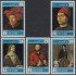 Umm Al Qiwain nº 15a/15e 1968 Cuadros célebres Paintings MNH 