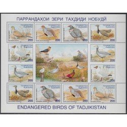 Tadjikistan HB 75/80a 1996 Fauna Pájaros Birds MNH Tadjikistan HB 75/80a 1996 Fauna Pájaros Birds MNH