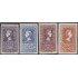 España Spain 1075/76 + 1079/80 ( 1075/82 ) Año 1950 Centenario Serie Corta MNH