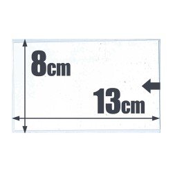 500 bolsas de cristal  8 x 13  Safi 010567