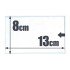500 bolsas de cristal  8 x 13  Safi 010567