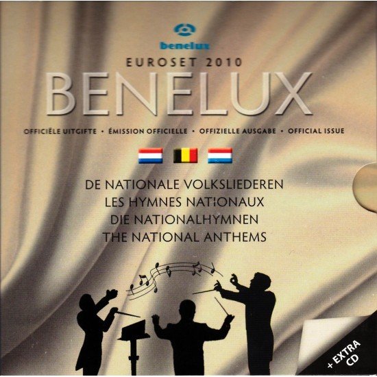 Monedas Euros Benelux Cartera 2010 Monedas Euros Benelux Cartera 2010