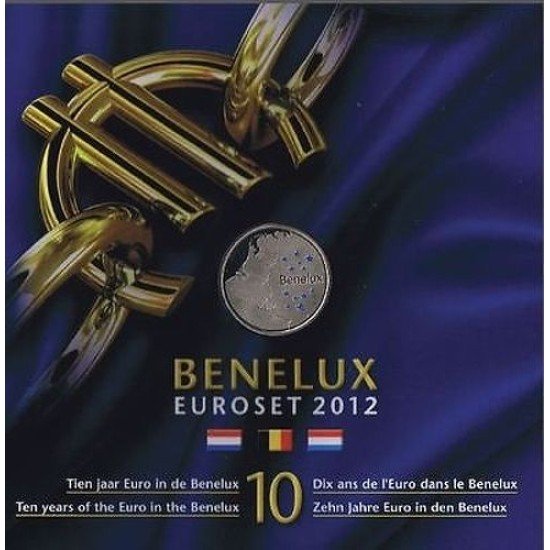 Monedas Euros Benelux Cartera 2012
