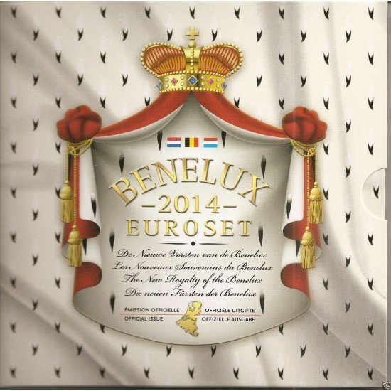 Monedas Euros Benelux Cartera 2014